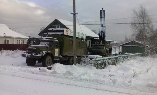 Плюсы бурения скважин на воду зимой
